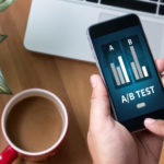 Test a b en las imágenes de los productos